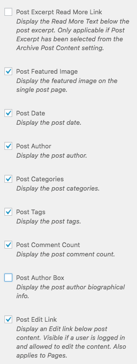 Appearance > Customize > Theme Settings > Blog